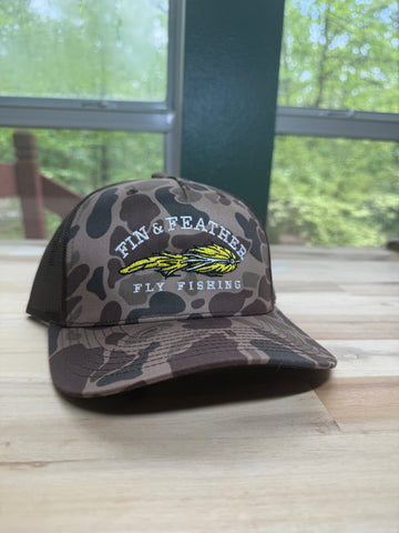 Fin & Feather Trucker Hat - Slough Camo
