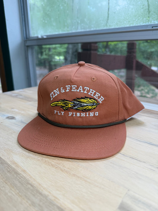 Fin & Feather Rope Hat - Terra